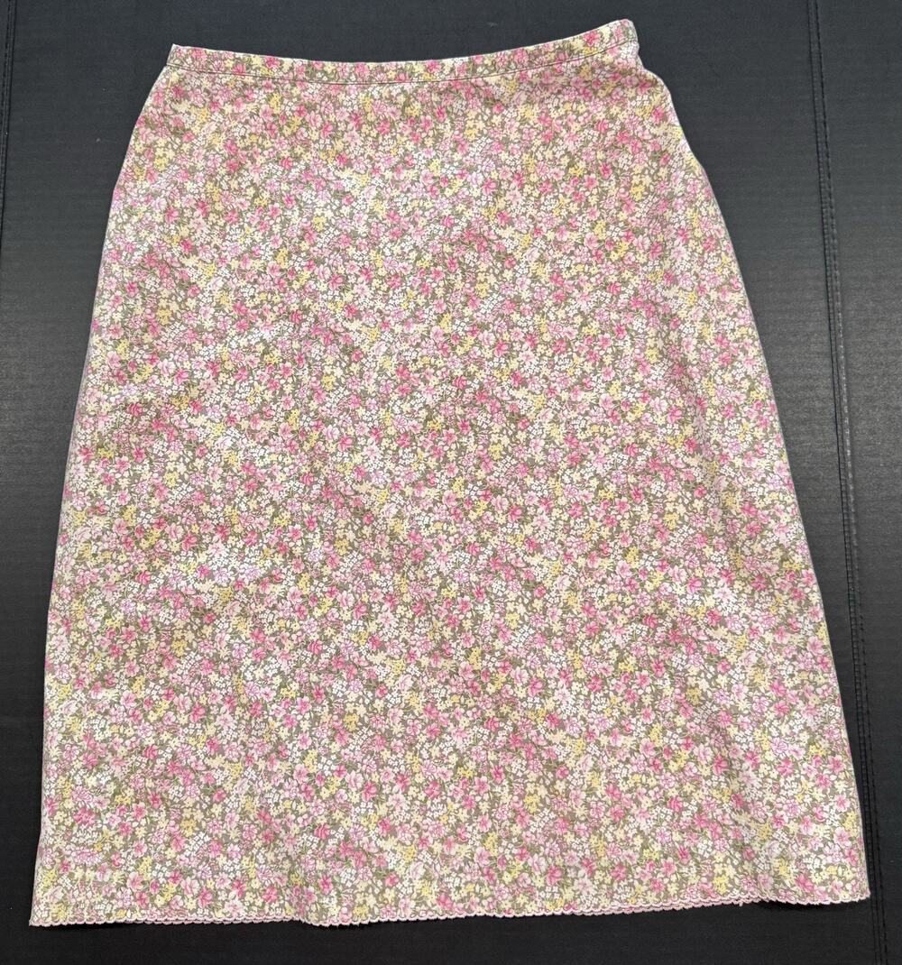 Vintage 90s Gap Ditzy Floral Skirt Size 6 Cottagecore Romantic